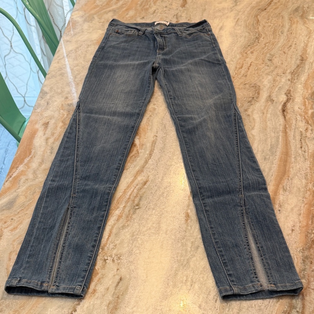 Cello Straight Split Leg Jeans